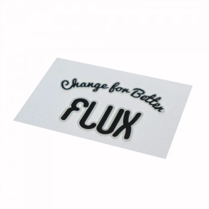 FLUX Slogan Label photo 2